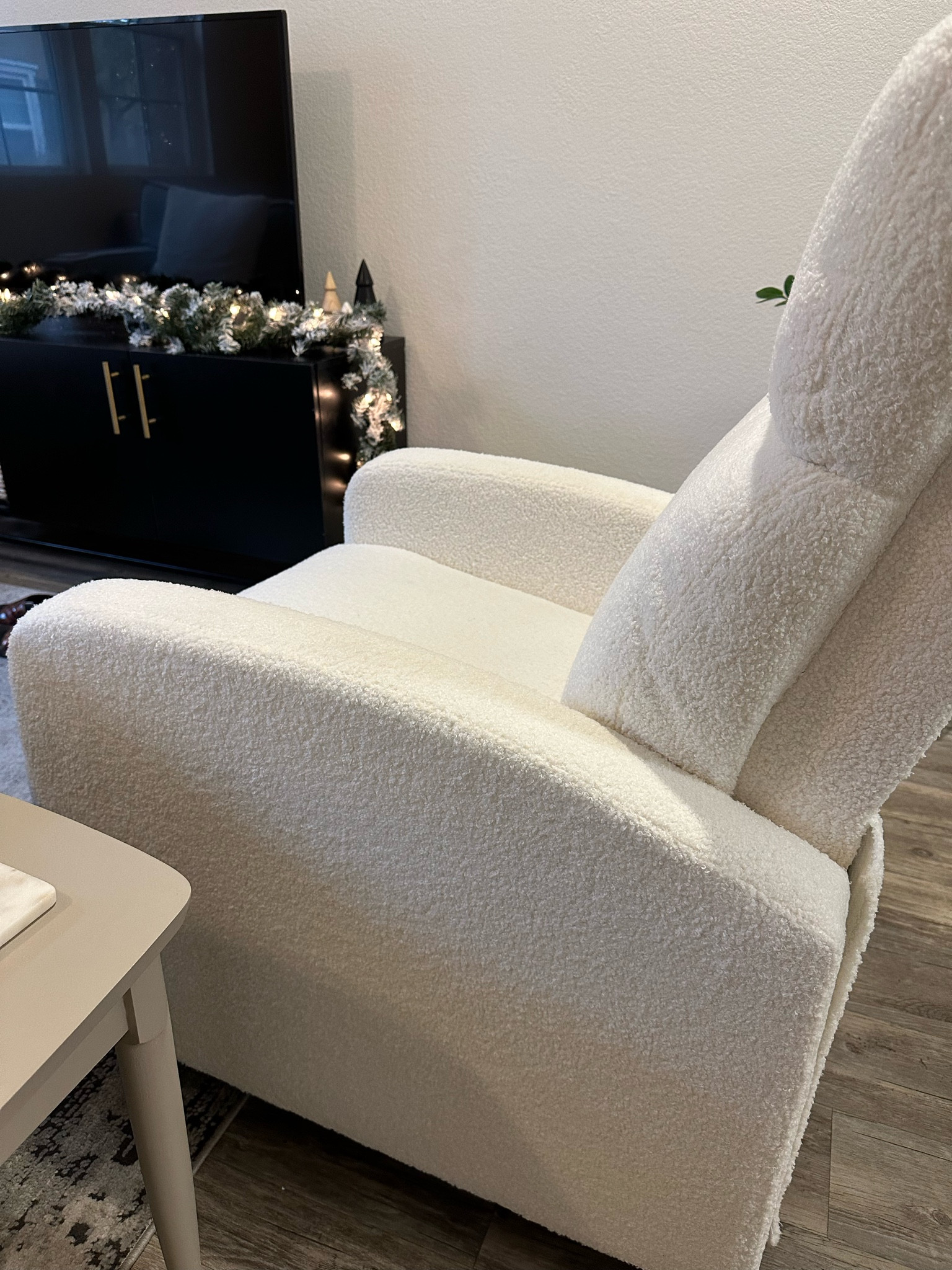 Boucle recliner

#LTKhome #LTKsalealert
