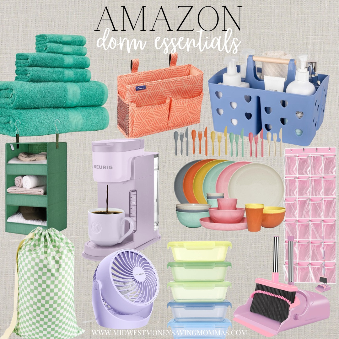 Dorm essentials from Amazon

Bath towels shower caddy organizer storage organization dorm room college dorm back to college university dorm

#LTKU #LTKHome #LTKmomlife