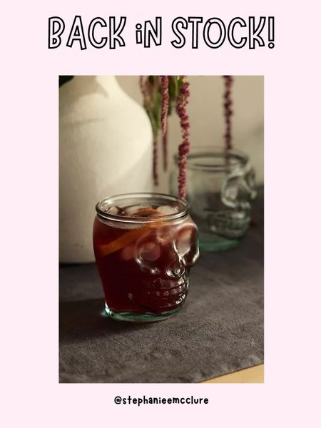 These skull tumblers are back in stock! These sold out so fast last year. Yes, I’m already looking forward to fall! 

Halloween
Fall decor
Halloween decor
Anthropologie
Home decor 

#LTKParties #LTKHome #LTKSeasonal