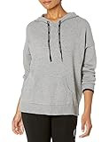 Calvin Klein Women's Sweater, Heather Granite/Black Combo, X-Small | Amazon (US)