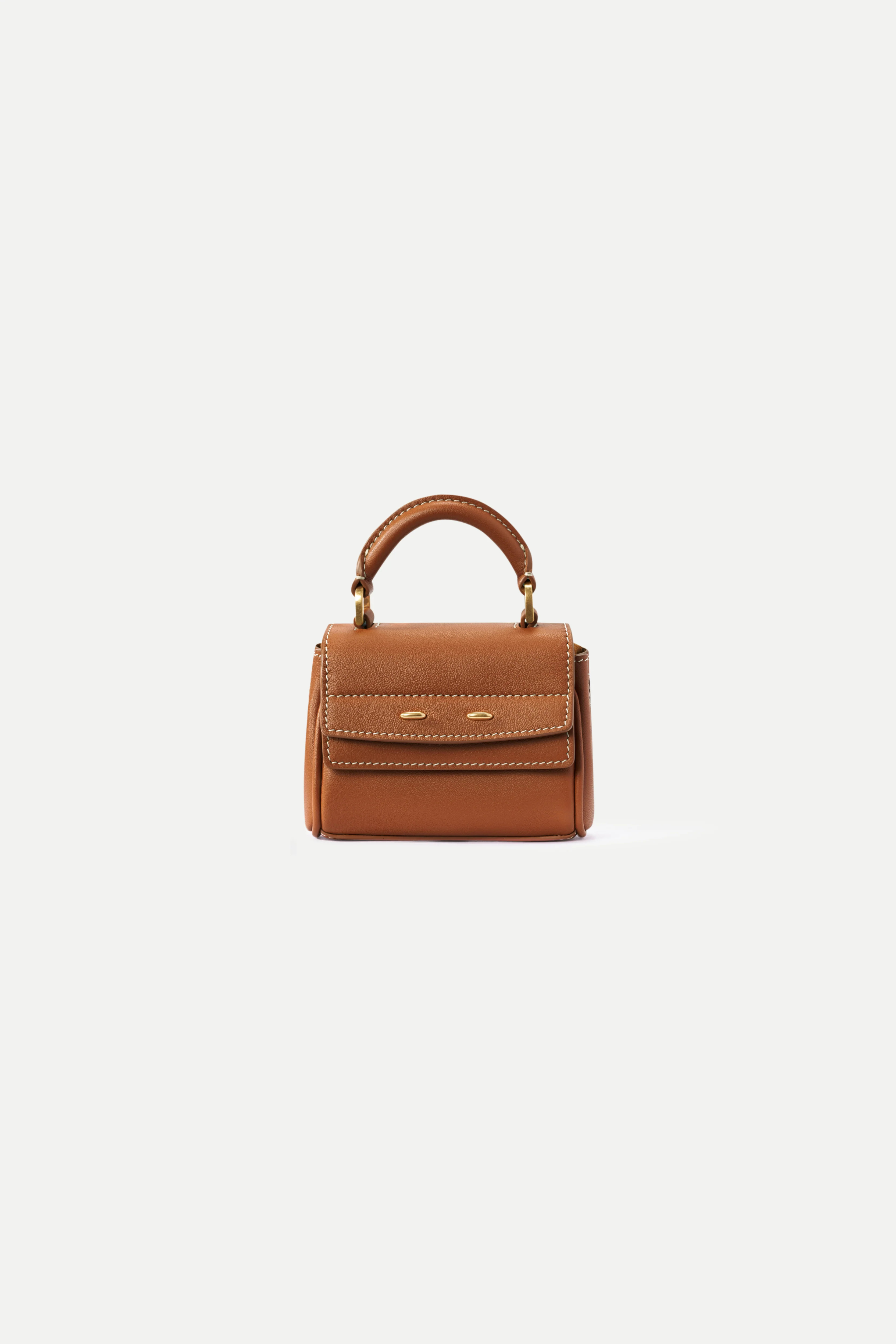 Rialto Mini Charm Bag in Top-grain Nappa Cowhide Leather | Fabrique