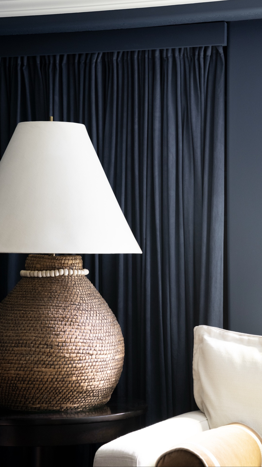 Woven lamps add the warmth and texture you need... trust me on this! They work with any vignette and are usually the missing piece.

#LTKHome