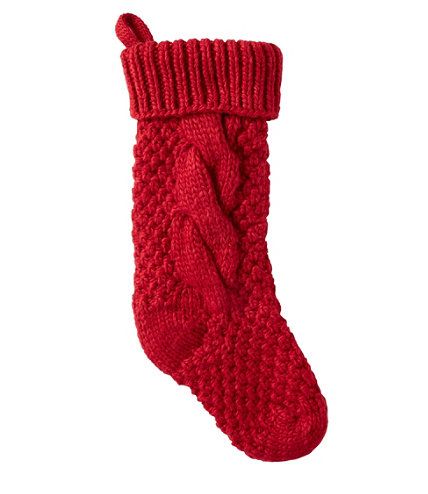 Chunky Knit Christmas Stocking | L.L. Bean