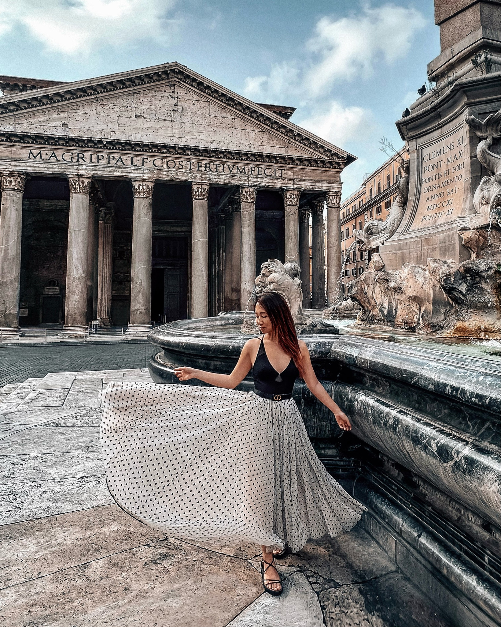 Bodysuit: Anthropologie
Skirt: Daniel Rainn
Belt: Dior
Sandals: Ancient Greek Sandals

Rome outfit, Rome style, Rome fashion, Rome look, Italy style, Italian fashion, Europe style

#LTKtravel #LTKeurope #LTKSeasonal