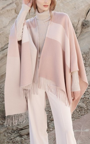 SOIA  & KYO Woven Scarfigan Shawl with Fringe Blush Pink Brand New   | eBay | eBay US