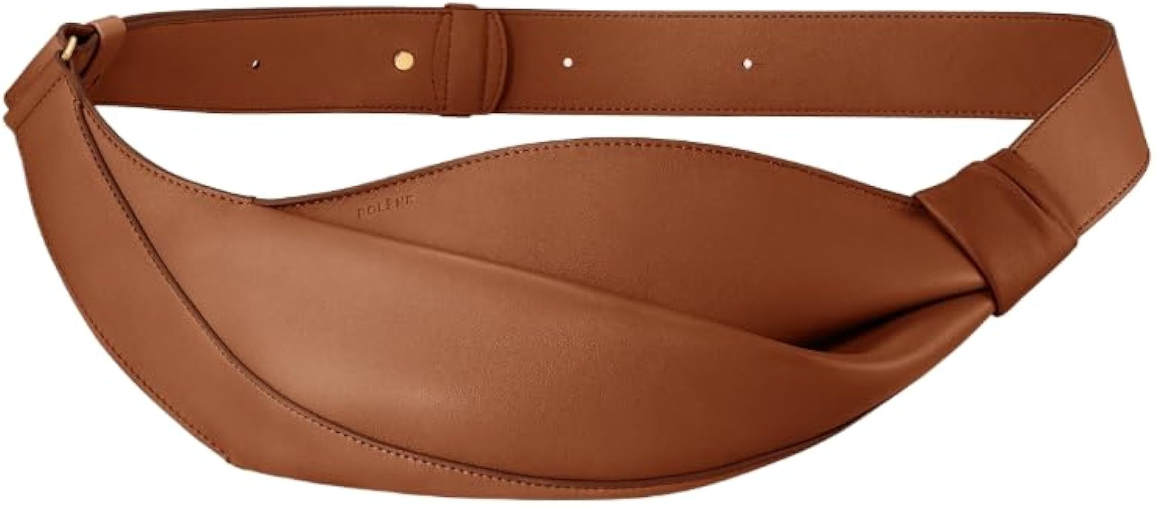 Neyu bag Ladies' smooth and personalized pleated leather crossbody bag, fashionable cow horn bag ... | Amazon (US)