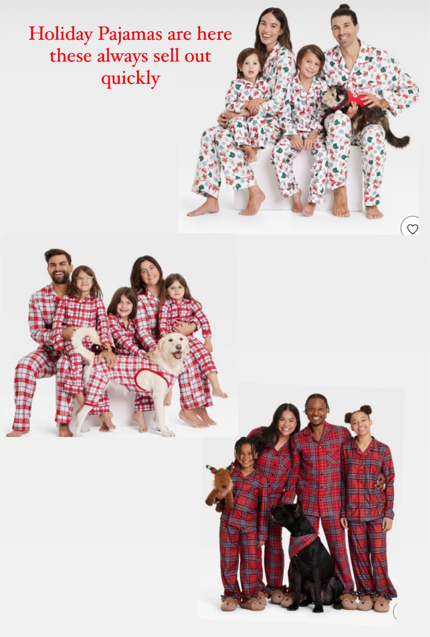 Holiday Pajamas are here - these always sell out quickly 

#LTKSeasonal #LTKFindsUnder100 #LTKFindsUnder50