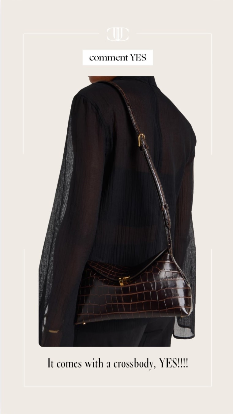 This bag is so beautiful and the fact that it comes with a Crossbody so you can go from day tonight is perfect for fall and when September rolls around, you’re gonna be so glad you ordered this.