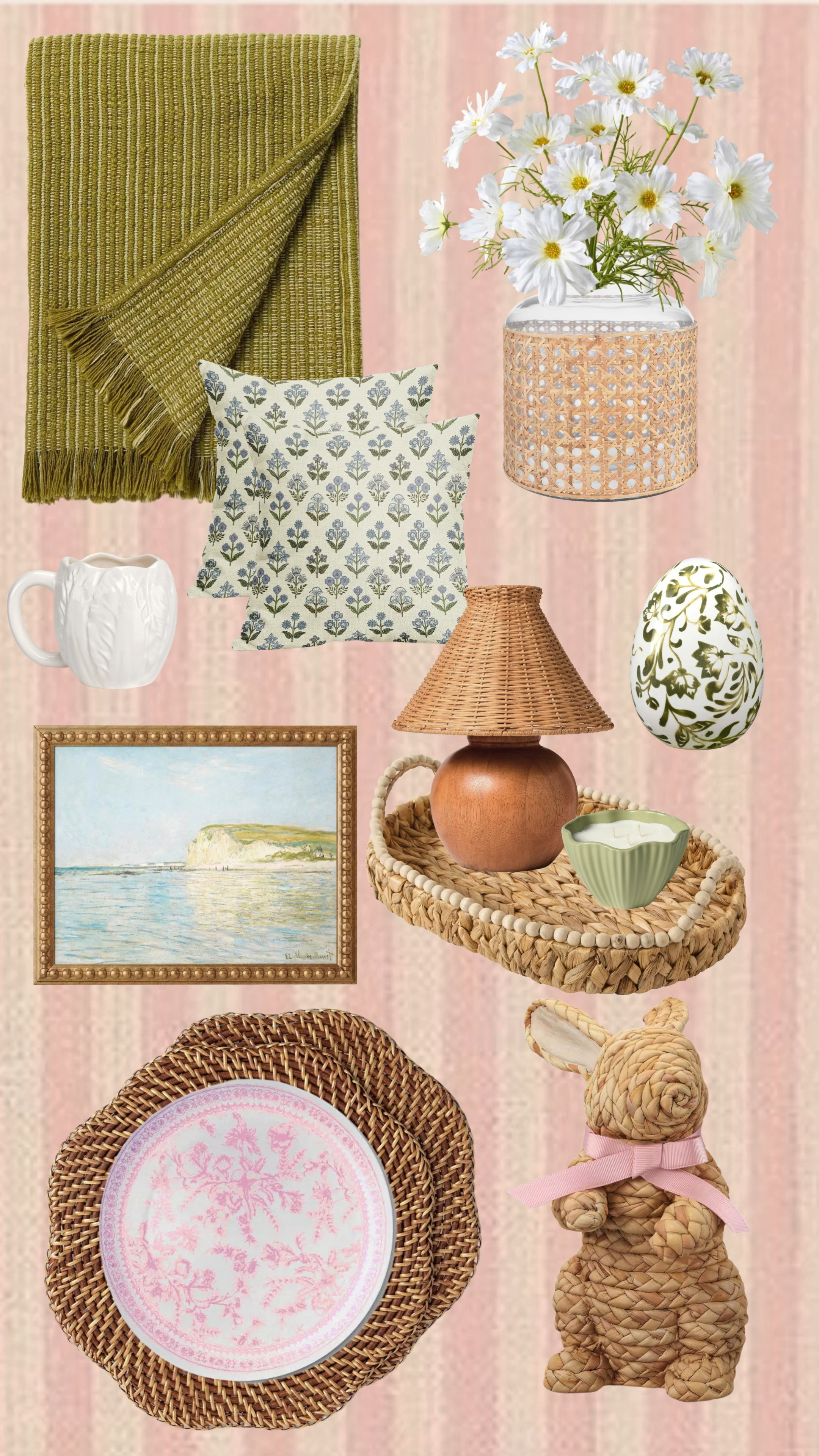 Target Home Finds of the week! I am loving the spring colors 🌸🥝 target decor, home decor, spring florals, throw blanket, easter decor, easter home decor 

 #LTKSpringSale #LTKSeasonal #LTKHome