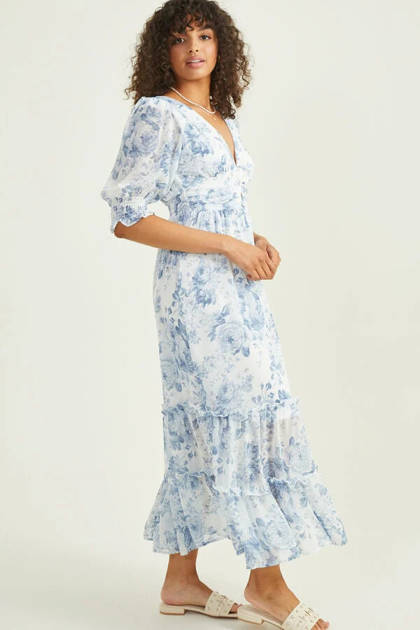 Leo Floral Maxi Dress | Altar'd State