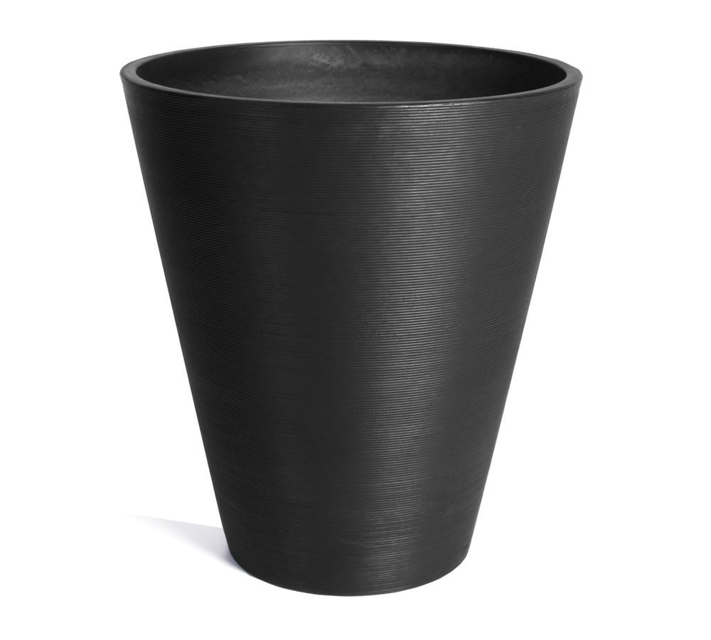 Hevea Tapered Cylinder Outdoor Planters | Pottery Barn (US)