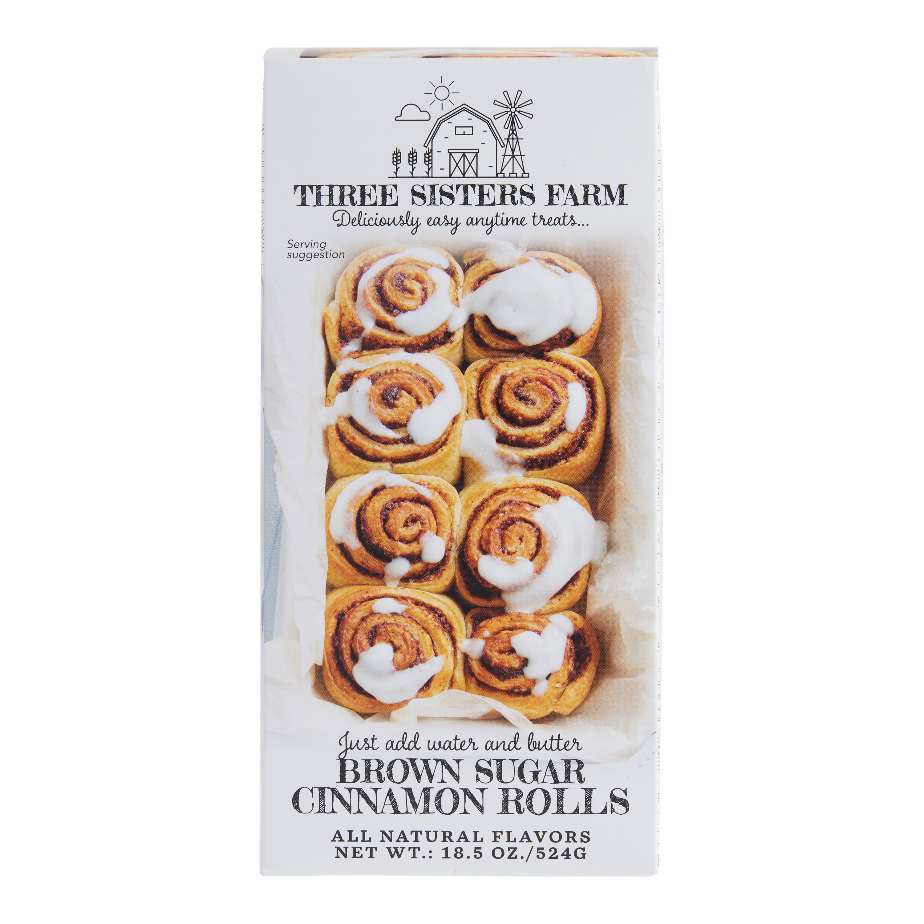 Three Sisters Farm Brown Sugar Cinnamon Rolls Mix | World Market