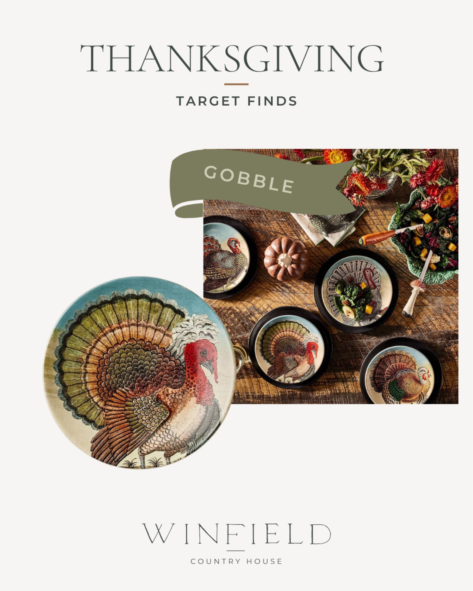 These will sell out! Turkey plates work for thanksgiving of course, but I love them for fall and autumn in general. They would even be great on a Christmas table  

Target
John Derian

#LTKHoliday #LTKhome #LTKSeasonal