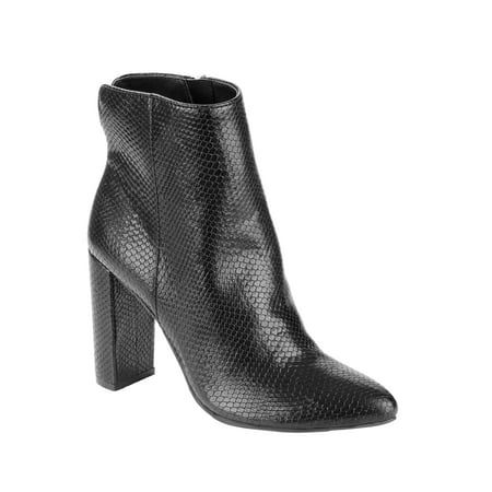 Scoop Sarah High Heeled Ankle Bootie Women's | Walmart (US)