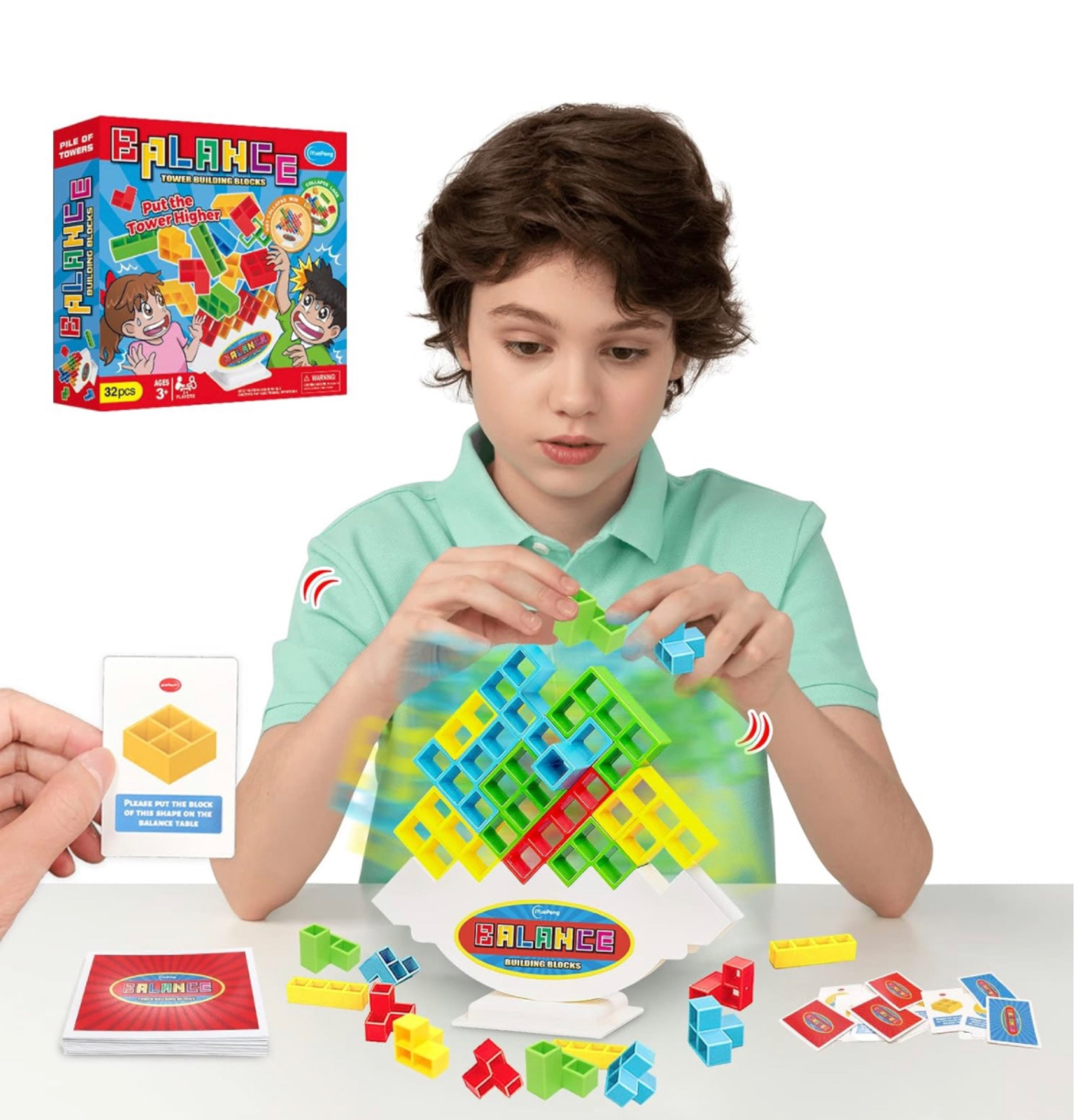  32 Pcs Tetra Tower Games Balance Stacking

#LTKHolidaySale #LTKGiftGuide #LTKCyberWeek