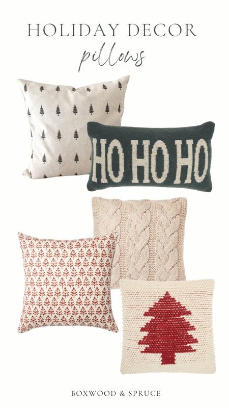 Christmas pillows, target, studio mcgee, Etsy, block print pillows, ho ho ho pillow, Christmas tree pillow, Christmas tree block print, knot pillow, chunky sweater pillow, green pillow, red pillow, holiday pillows

#LTKSeasonal #LTKunder50 #LTKHoliday