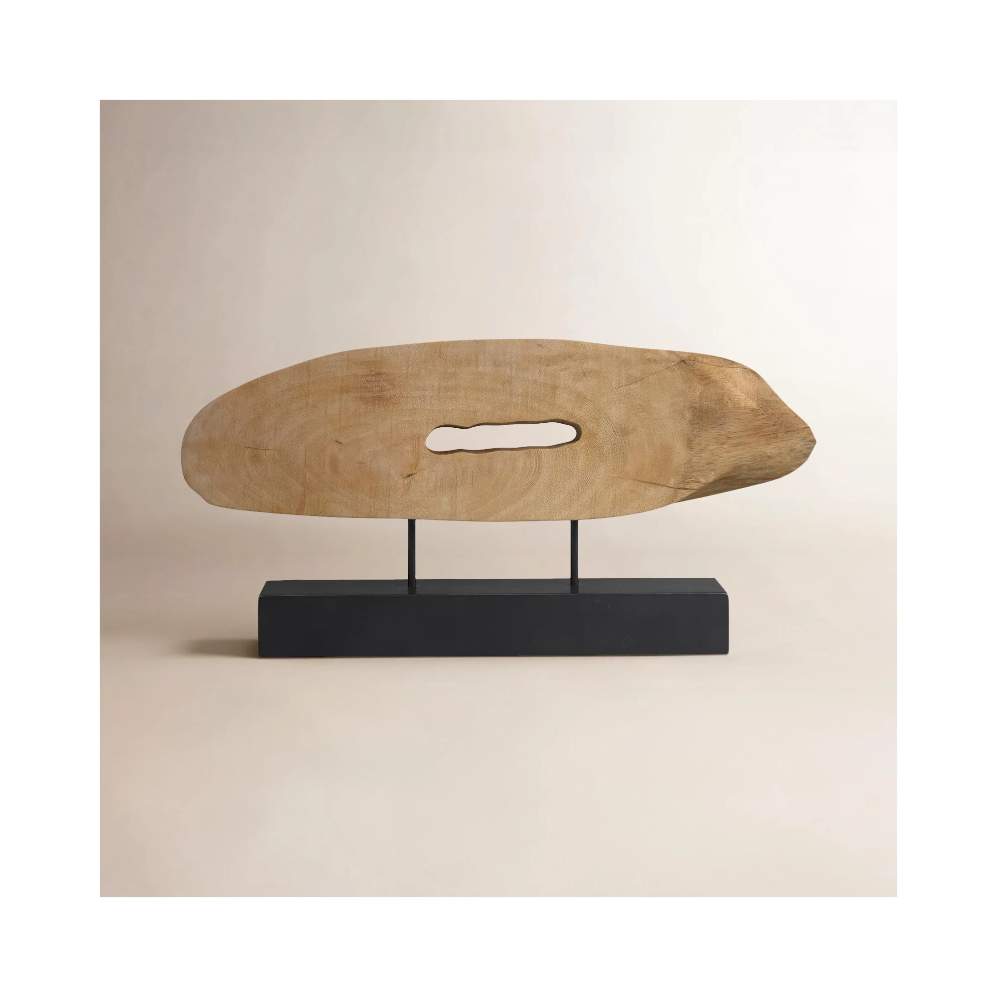 Bellemoor Beige/Black Sculpture | Birch Lane