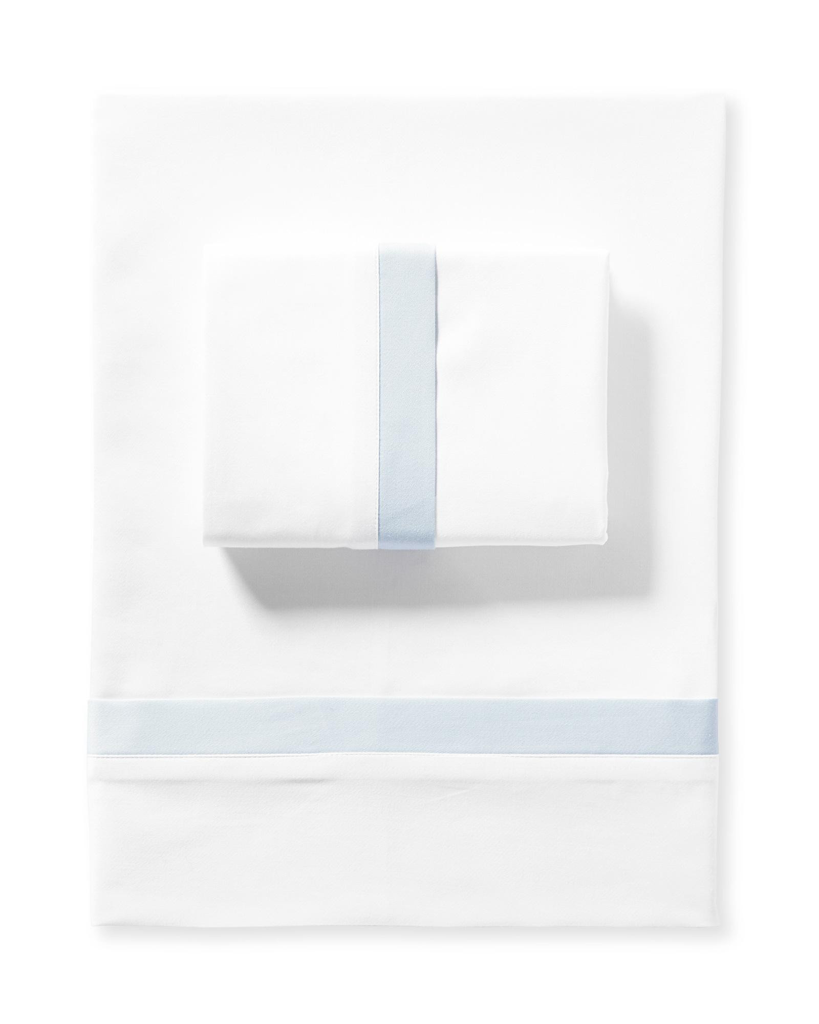 Border Frame Sateen Sheet Set | Serena and Lily