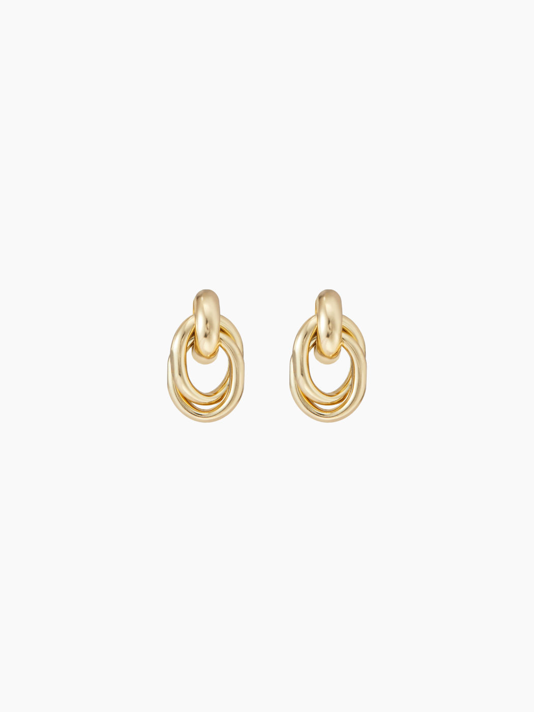 CHAIN LINK HOOP EARRINGS | Cider