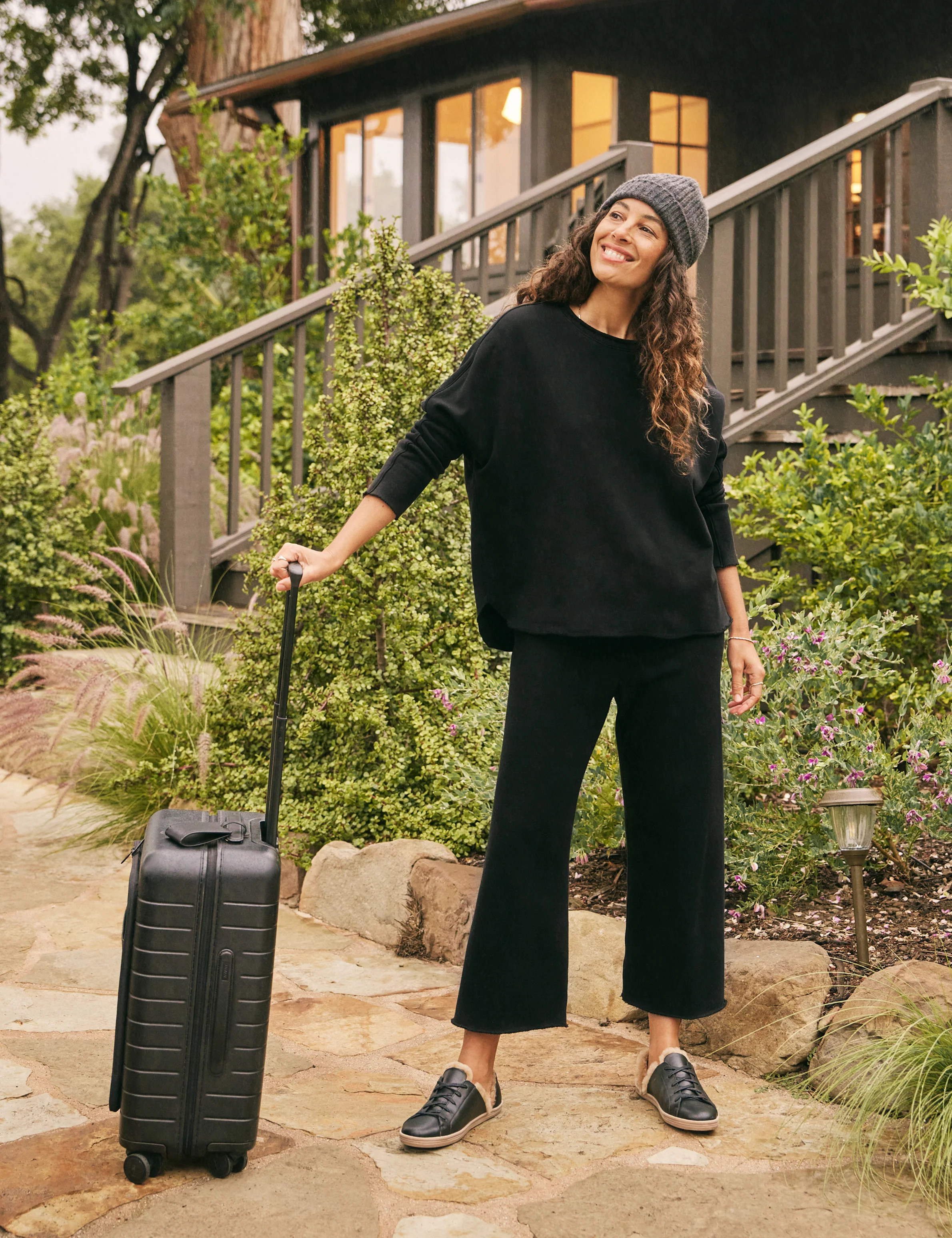 TOKYO TRAVEL SET Black | Frank & Eileen