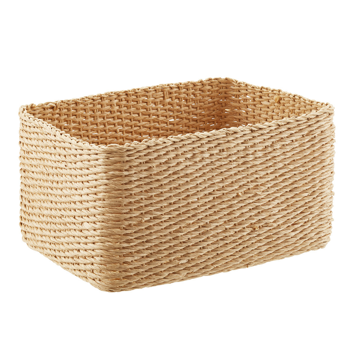 Woven Paper Bins | The Container Store