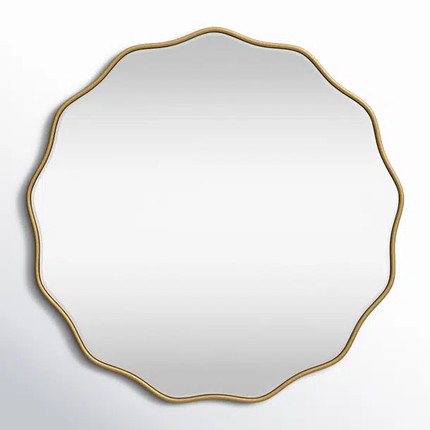Francina Scalloped Wall Mirror
