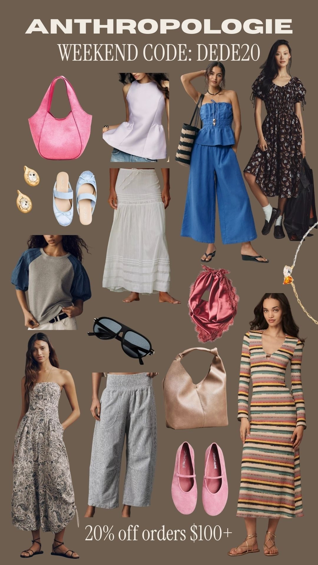 Anthro picks!! Use code DEDE20 for 20% off your order over $100⭐️

Dressupbuttercup.com #dressupbuttercup #dederaad


#LTKSaleAlert #LTKmomlife #LTKootd