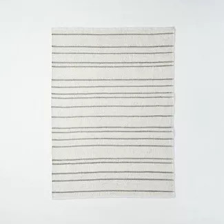 Striped Flat Woven Rug Cream - Threshold™ designed with Studio McGee | Target