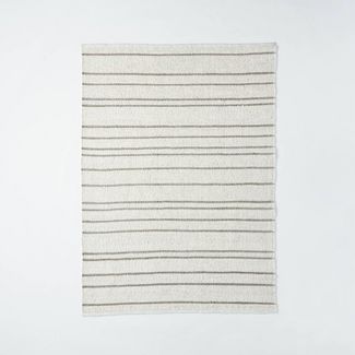Striped Flat Woven Rug Cream - Threshold™ designed with Studio McGee | Target