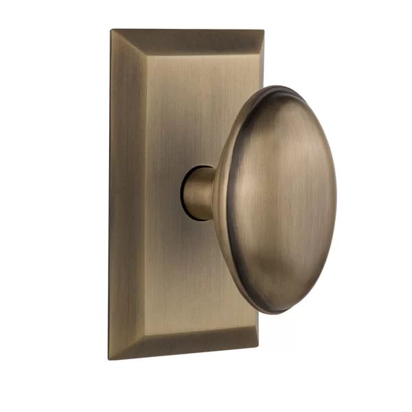 Nostalgic Warehouse Studio Plate with Homestead Door Knob | Wayfair North America