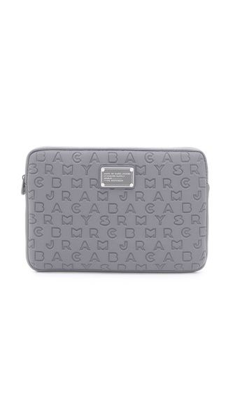 Marc By Marc Jacobs Dreamy Logo 11"" Computer Case - Shadow | Shopbop