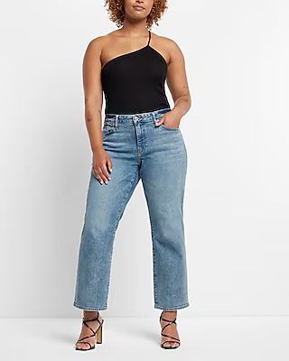 Low Rise Light Wash 90s Ankle Boot Jeans | Express (Pmt Risk)