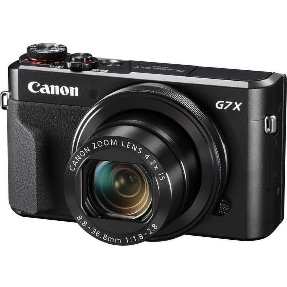 Canon PowerShot G7 X Mark II 201MP Digital Camera, Black | Walmart (US)