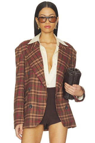 Dean Double Breasted Blazer
                    
                    Free People | Revolve Clothing (Global)