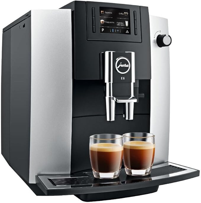 Jura E6 Automatic Coffee Center,1892.71 liters, Platinum | Amazon (US)