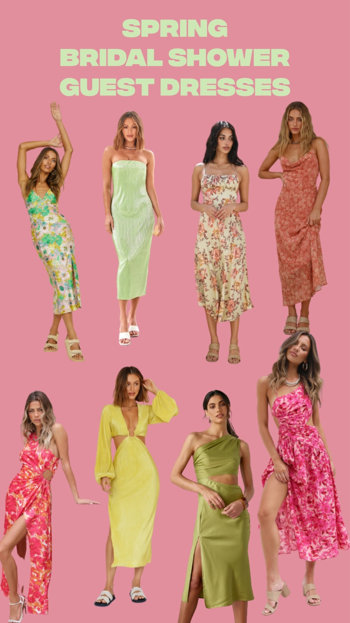 Spring Bridal Shower Guest Dresses 💐👗 

#LTKFind #LTKfit #LTKstyletip