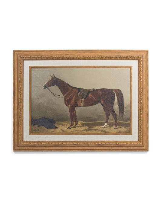 24x18 Sport Horse Wall Art | TJ Maxx