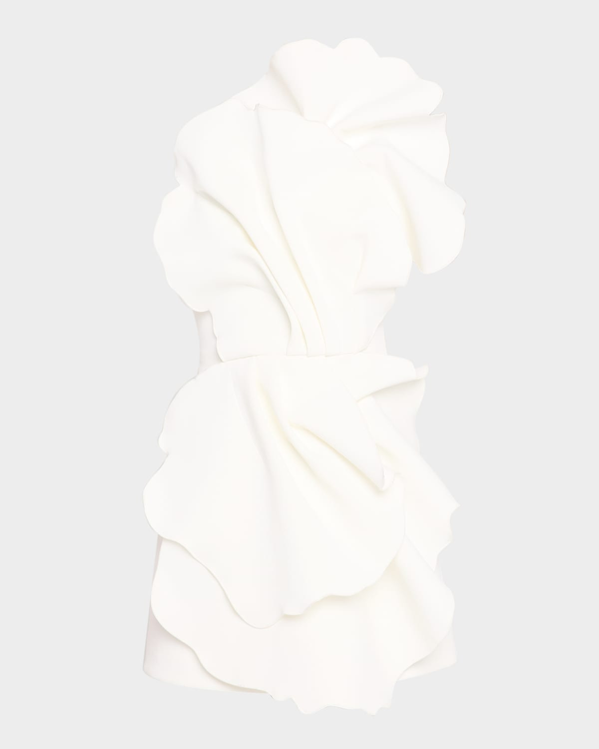 Oake 3D Floral Mini Dress | Neiman Marcus