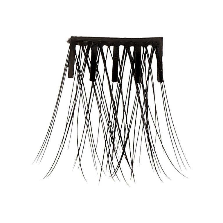 KISS imPRESS Press-On Falsies Eyelash Clusters Kit, Natural, Black, 20 Clusters | Walmart (US)