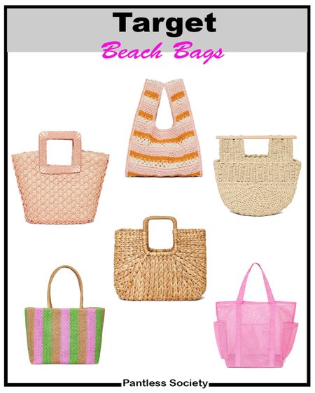 Beach bags. Festival season. Target find. Target style.

#LTKFind #LTKswim #LTKtravel