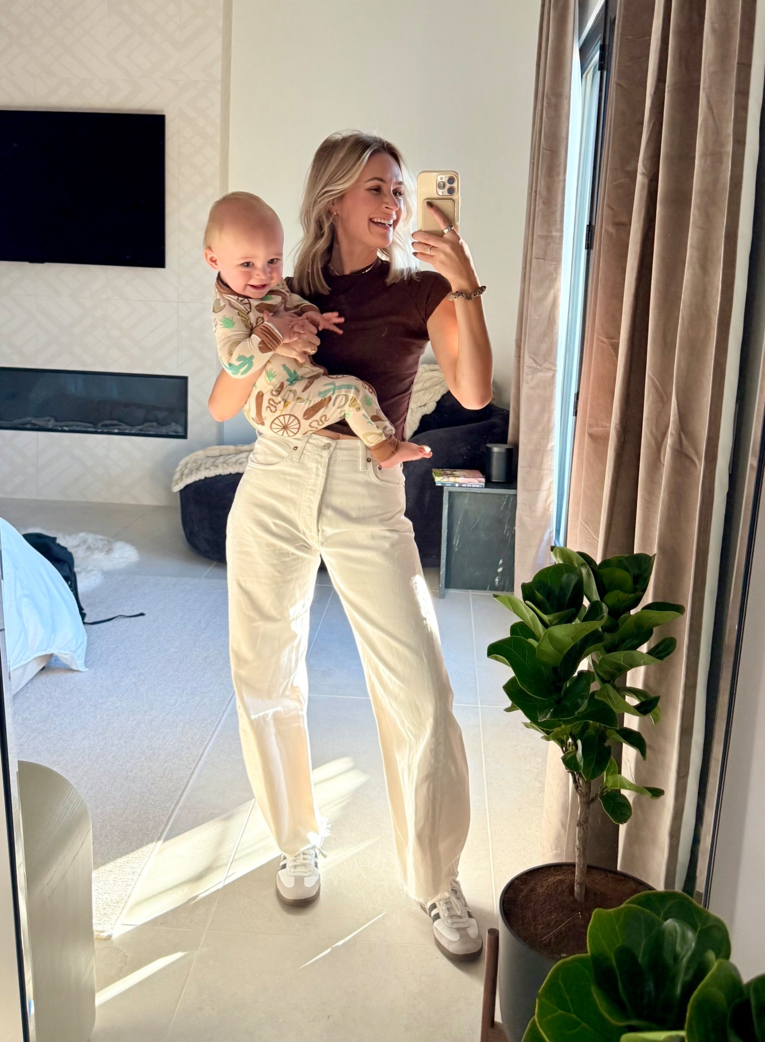 Favorite Amazon baby tee in chocolate 🤎

#LTKSeasonal