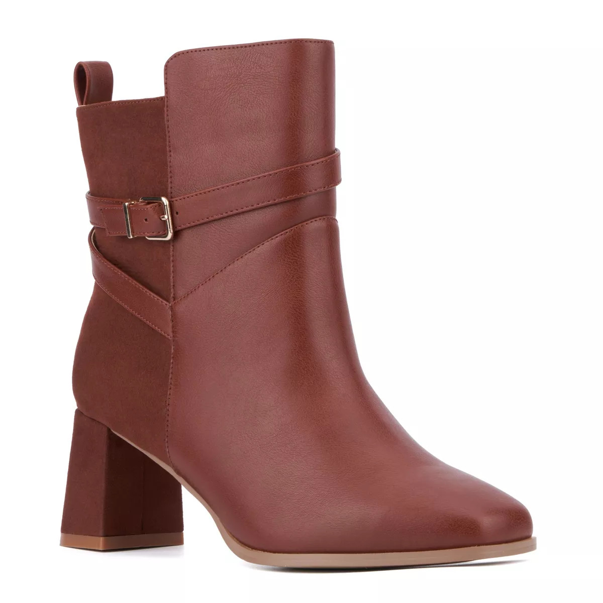 Fashion To Figure Women's Malana Heeled Boot - Wide Width | Target