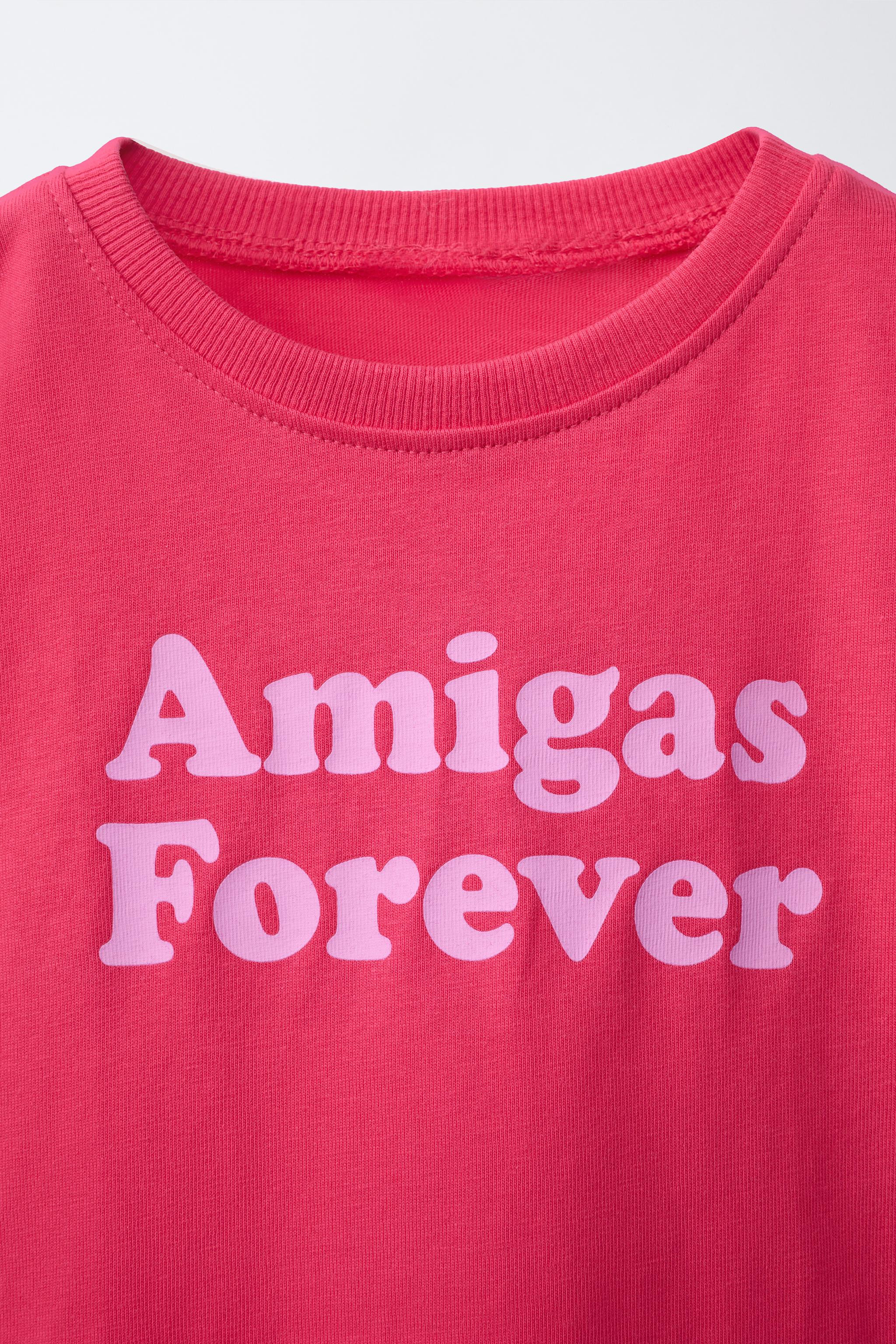 TEXT PRINT T-SHIRT | Zara US