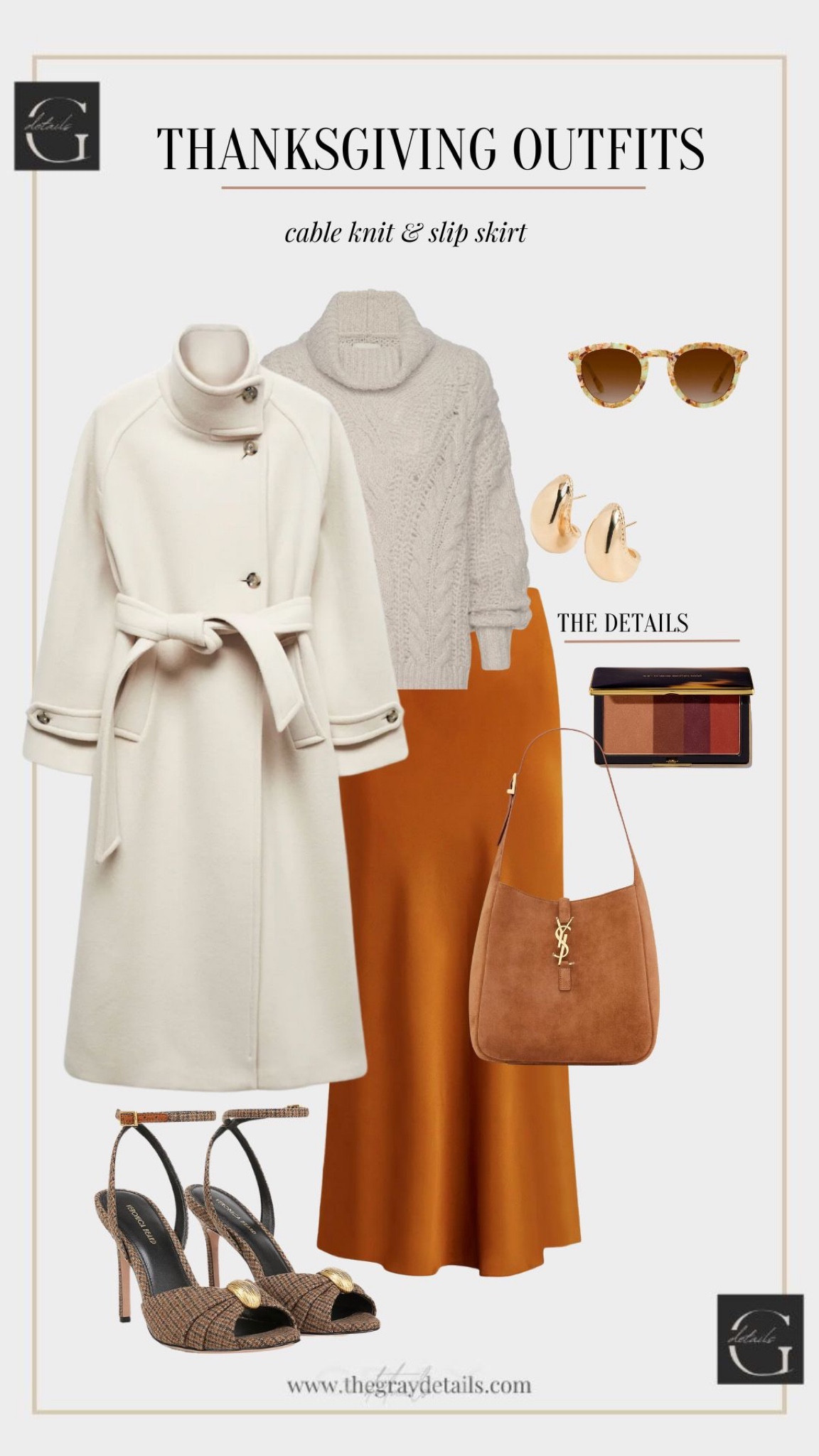 What to wear for thanksgiving 

Thanksgiving outfit
Suede boots
Sweater dress
Floral dress
Tall boots
Cable knit
Slip skirt 
Plaid blazer 
Ugg boots 
Leather jacket
Sherpa coat

#LTKHoliday #LTKparties #LTKover40