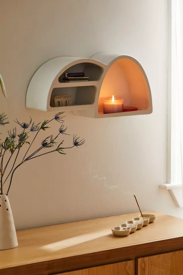 Isobel Double Arc Wall Shelf | Urban Outfitters (US and RoW)