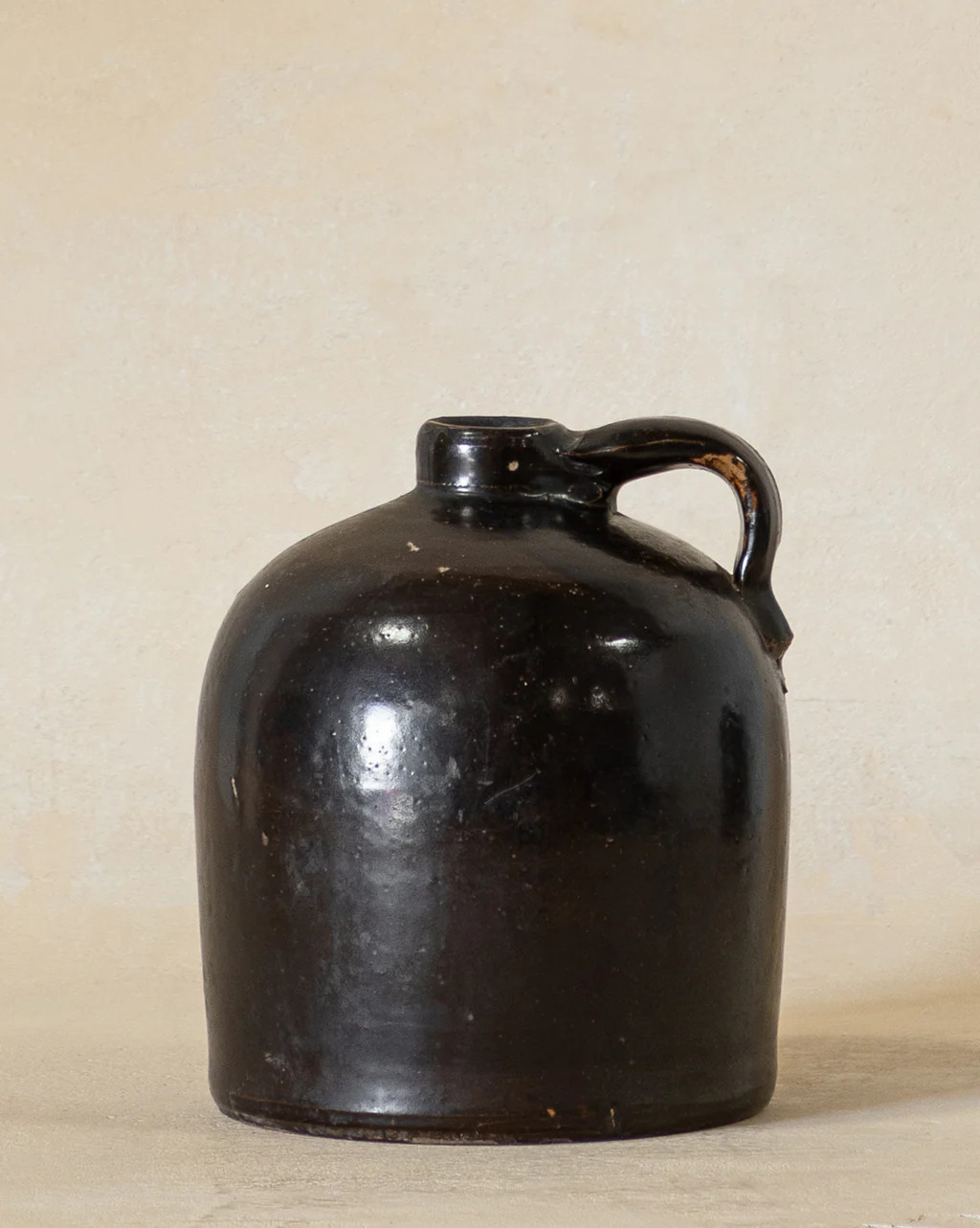 Vintage Short Brown Jar | McGee & Co.