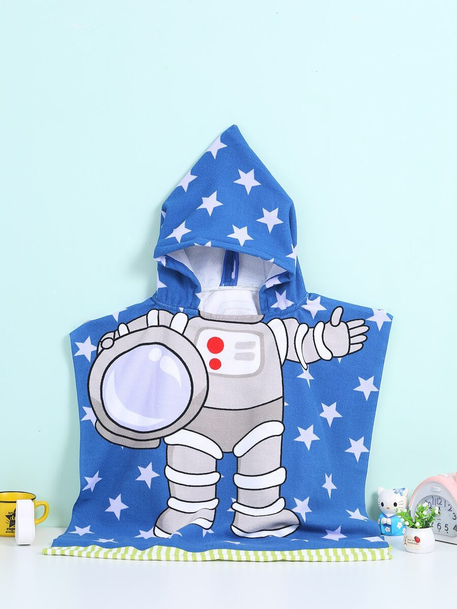 1pc Kids Random Spaceman Print Hooded Bathrobe
   
      SKU: shkhstore18200716629
          (100... | SHEIN