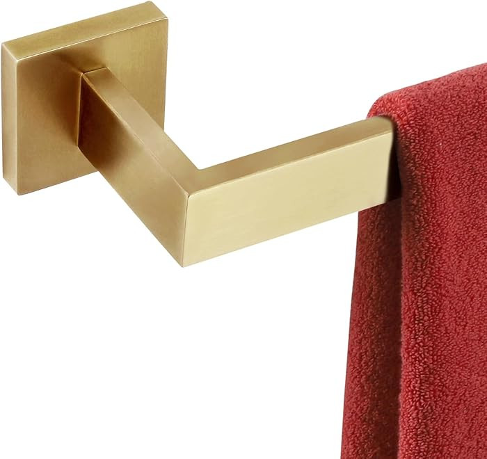 KOKOSIRI 24-Inch Single Towel Bar, Bathroom Kitchen Towel Holder, Wall Mounted SUS304 Stainless S... | Amazon (US)
