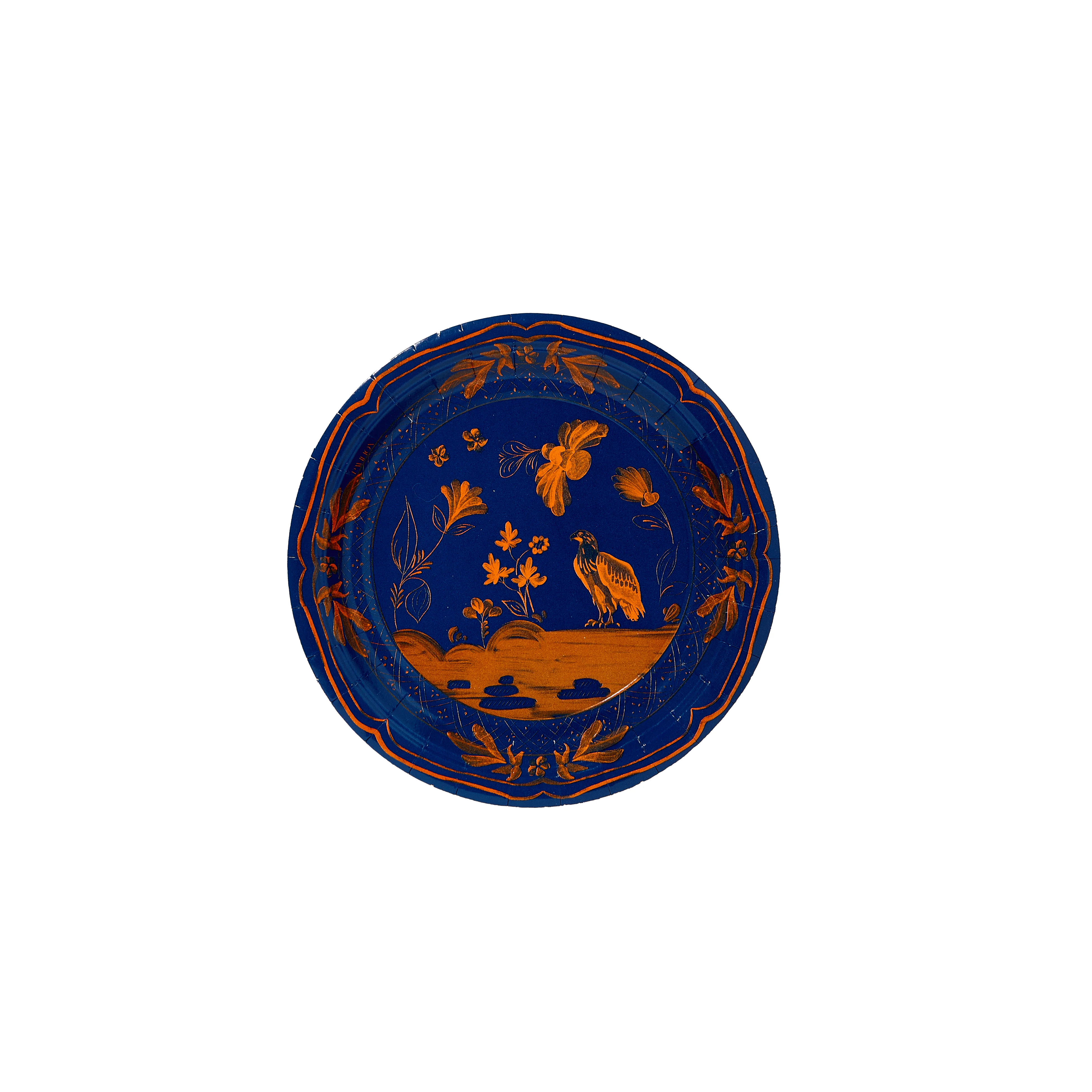 Fighting Southern Soldier Eagle Mini Hors d'oeuvre Collegiate Paper Plates - 50 pack | Pavilion Paper