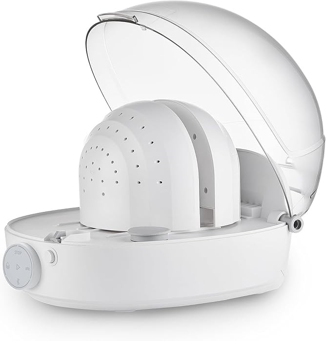 Helmet & Cap Care Machine, Black Hat Helmet Care Machine with Steam Iron, UV, Ozone & 3-Color Lig... | Amazon (US)